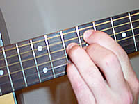 Guitar Chord D9 Voicing 4