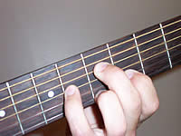 Guitar Chord Eb7b5 Voicing 2