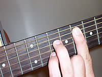 Guitar Chord F7 Voicing 4
