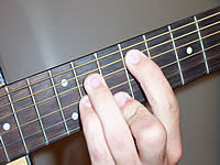 Guitar Chord F#mb6 Voicing 4