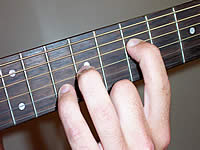 Guitar Chord A5 Voicing 4