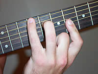 Guitar Chord Bbm Voicing 3