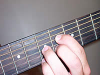 Guitar Chord C#7b9 Voicing 3