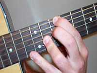 Guitar Chord D+7#9 Voicing 4