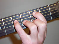 Guitar Chord D13sus4 Voicing 2