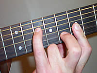 Guitar Chord D13sus4 Voicing 4